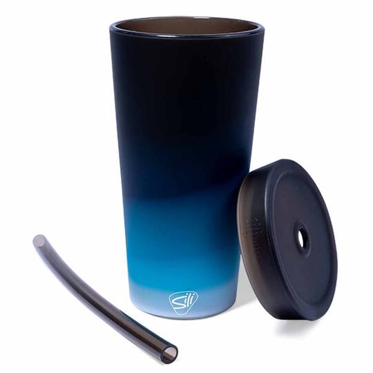 Silipint® 22oz. Silicone Tumbler with Straw